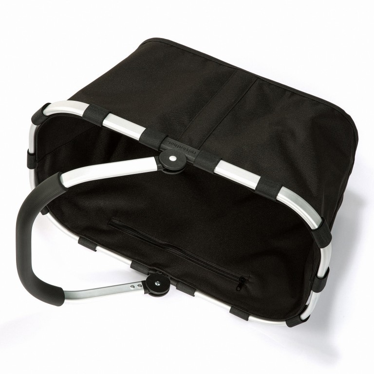 Einkaufskorb Carrybag Reflective, Farbe: metallic, Marke: Reisenthel, EAN: 4012013715570, Abmessungen in cm: 48x29x28, Bild 3 von 5