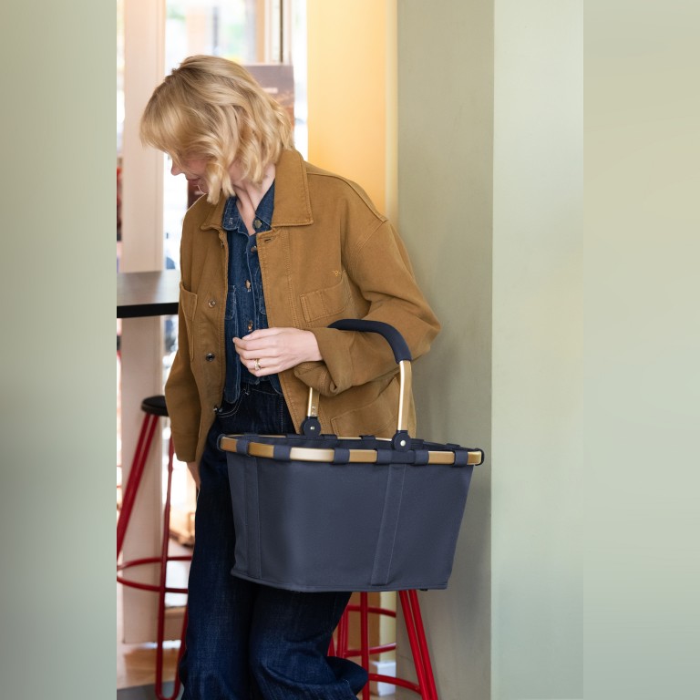 Einkaufskorb Carrybag Frame Gold, Marke: Reisenthel, Abmessungen in cm: 48x29x28, Bild 4 von 7