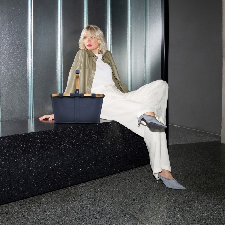 Einkaufskorb Carrybag Frame Gold, Marke: Reisenthel, Abmessungen in cm: 48x29x28, Bild 5 von 7