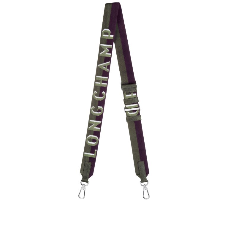Schulterriemen Shadow H50-34073, Farbe: grün/oliv, beige, Marke: Longchamp, Abmessungen in cm: 5x135x0.5, Bild 1 von 4