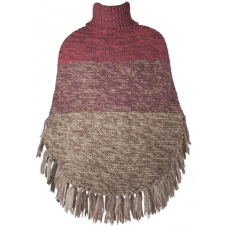 Poncho Sacha Rose, Farbe: rot/weinrot, Marke: Barts, EAN: 8717457437892, Bild 1 von 1