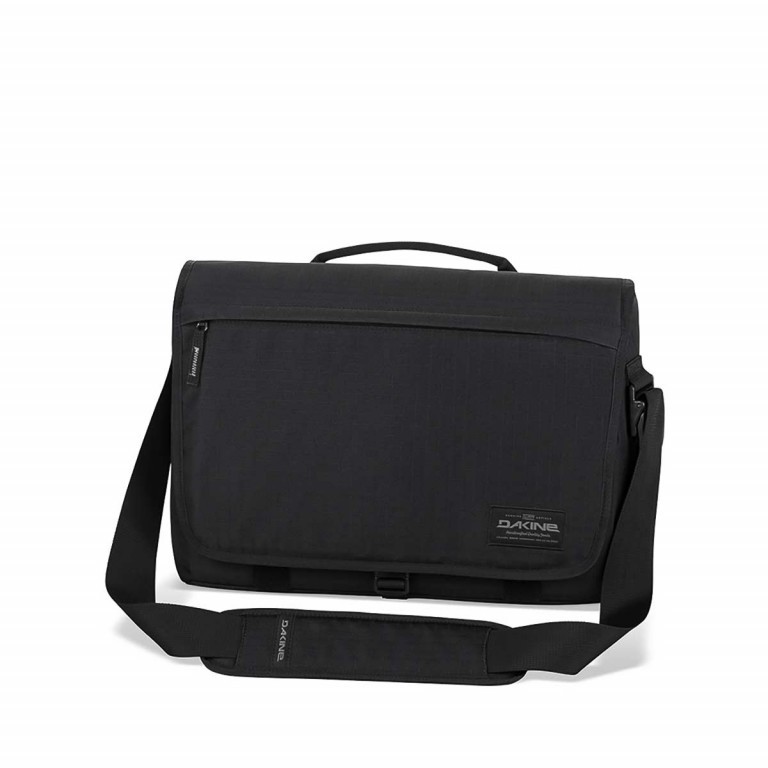 Kuriertasche Hudson Black, Farbe: schwarz, Marke: Dakine, EAN: 0610934967876, Abmessungen in cm: 43x29x13, Bild 1 von 1