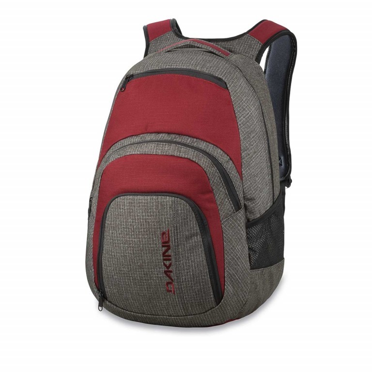 Rucksack Campus Large Willamet, Farbe: anthrazit, rot/weinrot, Marke: Dakine, EAN: 0610934088724, Abmessungen in cm: 33x51x23, Bild 1 von 1