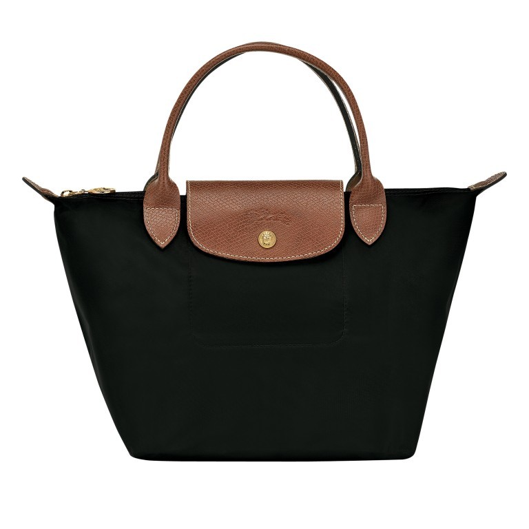 Handtasche Le Pliage Handtasche S Schwarz, Farbe: schwarz, Marke: Longchamp, EAN: 3597920011416, Abmessungen in cm: 23x22x14, Bild 1 von 5