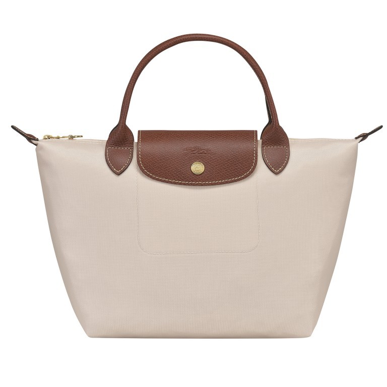 Handtasche Le Pliage Handtasche S Beige, Farbe: beige, Marke: Longchamp, EAN: 3597920800225, Abmessungen in cm: 23x22x14, Bild 1 von 5