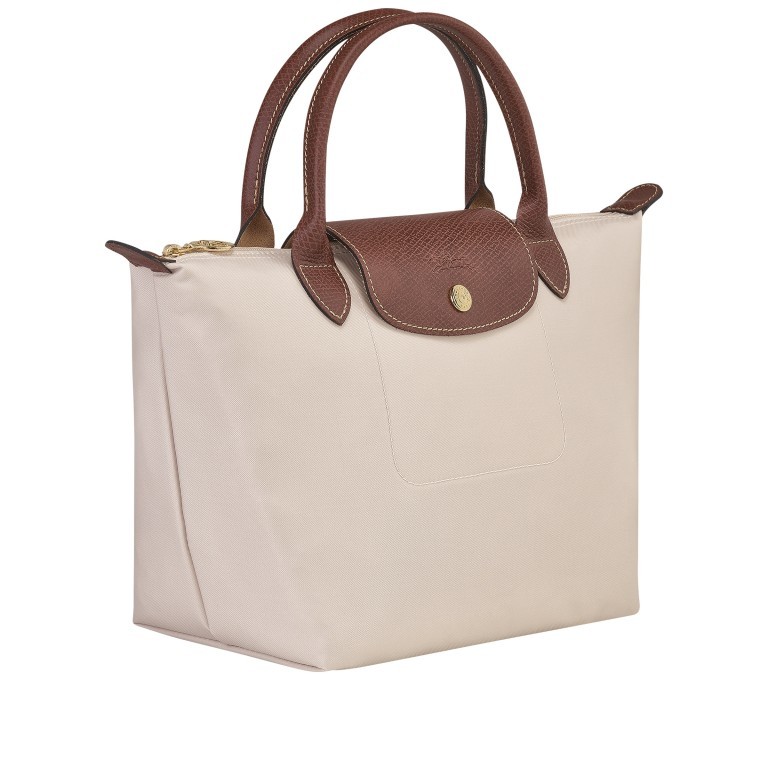 Handtasche Le Pliage Handtasche S Beige, Farbe: beige, Marke: Longchamp, EAN: 3597920800225, Abmessungen in cm: 23x22x14, Bild 2 von 5