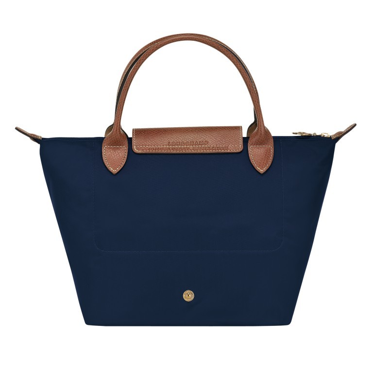 Handtasche Le Pliage Handtasche S Dunkelblau, Farbe: blau/petrol, Marke: Longchamp, EAN: 3597922208869, Abmessungen in cm: 23x22x14, Bild 3 von 5