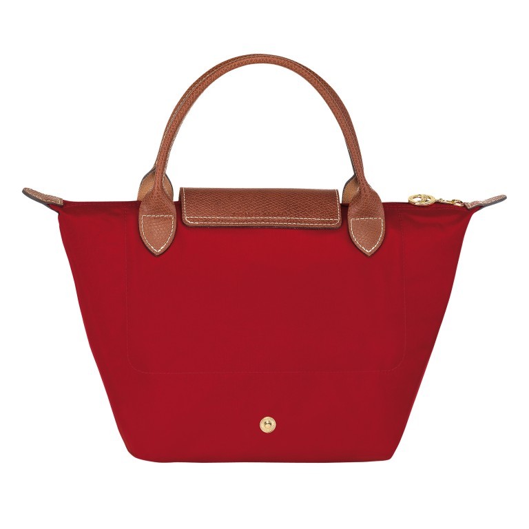 Handtasche Le Pliage Handtasche S Rot, Farbe: rot/weinrot, Marke: Longchamp, EAN: 3597920599013, Abmessungen in cm: 23x22x14, Bild 3 von 5