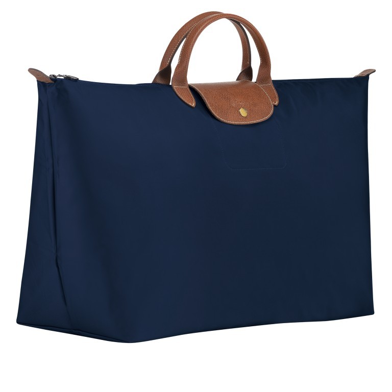 Reisetasche Le Pliage Reisetasche XL Dunkelblau, Farbe: blau/petrol, Marke: Longchamp, EAN: 3597922209224, Abmessungen in cm: 55x40x23, Bild 2 von 5