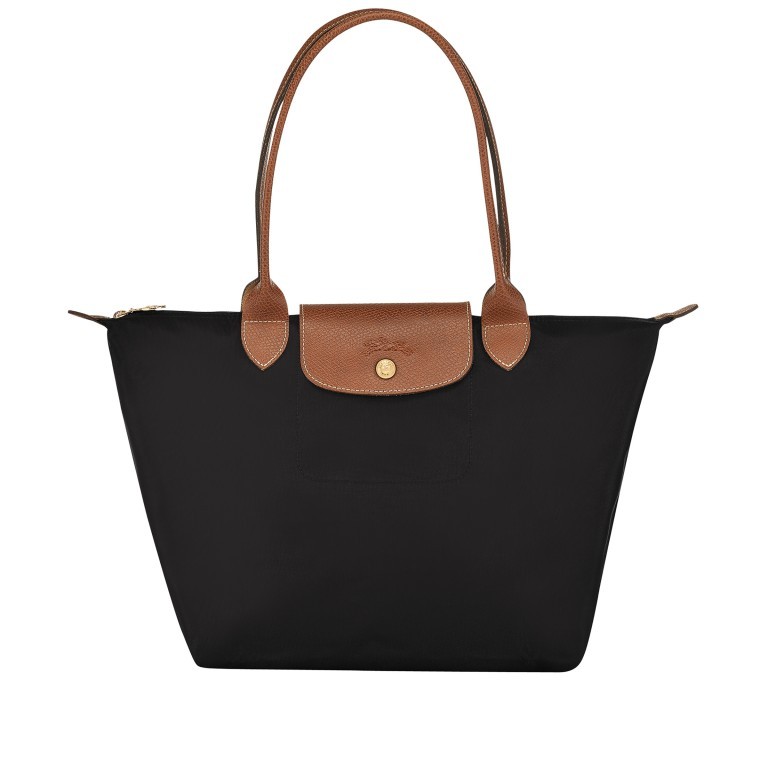 Shopper Le Pliage Shopper S Schwarz, Farbe: schwarz, Marke: Longchamp, EAN: 3597920519059, Abmessungen in cm: 28x25x14, Bild 1 von 5