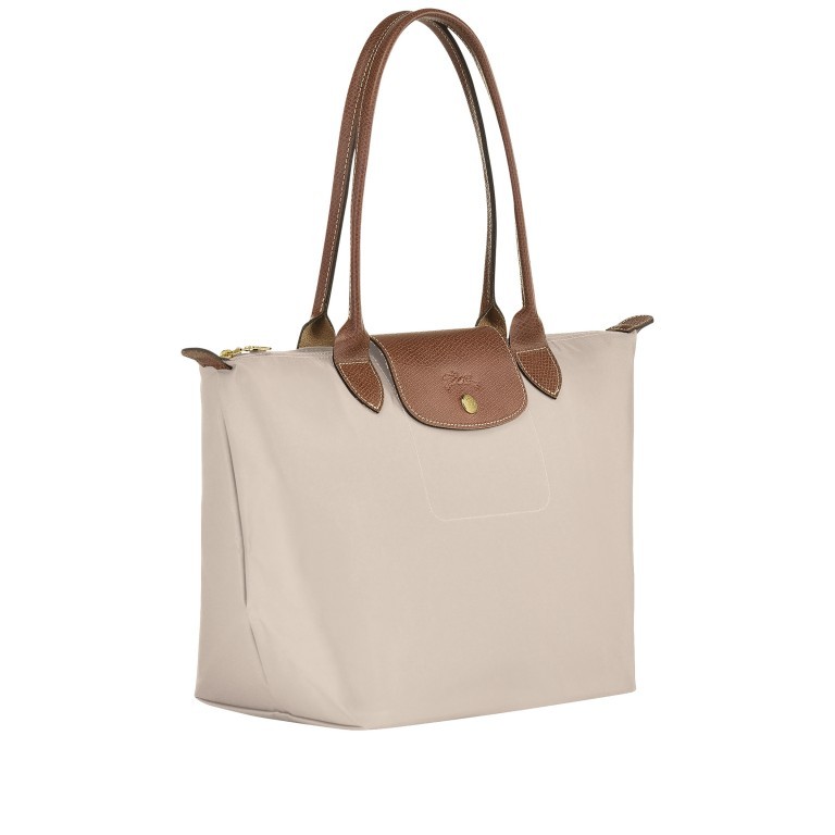 Shopper Le Pliage Shopper S Beige, Farbe: beige, Marke: Longchamp, EAN: 3597920800768, Abmessungen in cm: 28x25x14, Bild 2 von 5