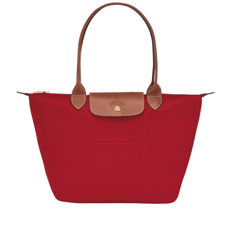 Shopper Le Pliage Shopper S Rot, Farbe: rot/weinrot, Marke: Longchamp, EAN: 3597920599785, Abmessungen in cm: 28x25x14, Bild 1 von 5