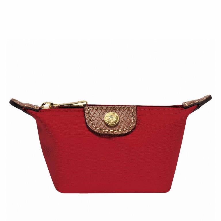 Etui Le Pliage Portemonnaie Rot, Farbe: rot/weinrot, Marke: Longchamp, EAN: 3597920600009, Abmessungen in cm: 9x7x5, Bild 1 von 1