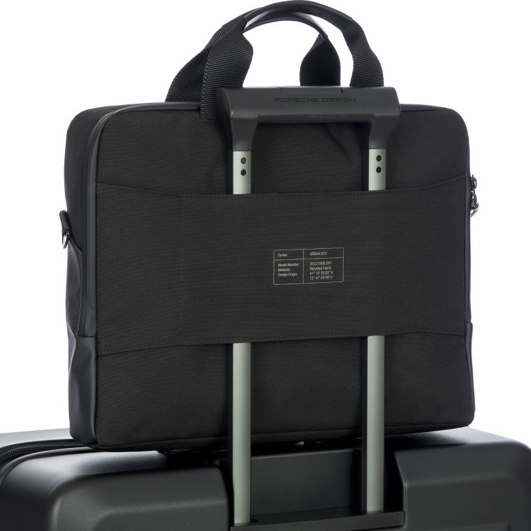 Aktentasche Urban Eco Briefcase M mit Laptopfach 13 Zoll, Marke: Porsche Design, Abmessungen in cm: 38x30x10, Bild 5 von 11
