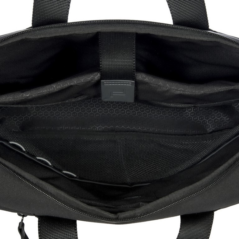Aktentasche Urban Eco Briefcase M mit Laptopfach 13 Zoll Stone Grey, Farbe: grau, Marke: Porsche Design, EAN: 4056487038711, Abmessungen in cm: 38x30x10, Bild 6 von 11