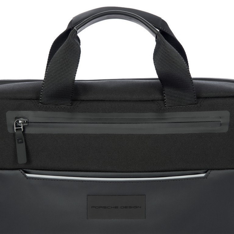 Aktentasche Urban Eco Briefcase M mit Laptopfach 13 Zoll Stone Grey, Farbe: grau, Marke: Porsche Design, EAN: 4056487038711, Abmessungen in cm: 38x30x10, Bild 7 von 11