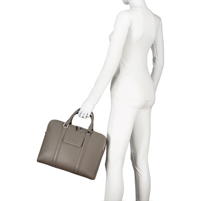 Handtasche / Aktentasche Matteo S, Marke: AIGNER, Abmessungen in cm: 36x28x10, Bild 3 von 6