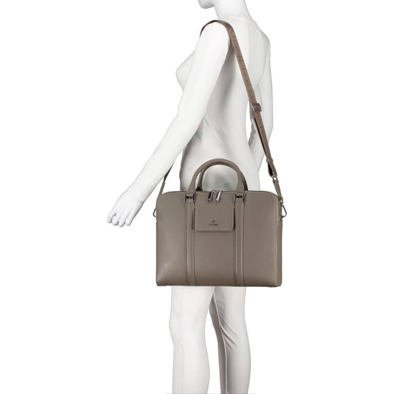 Handtasche / Aktentasche Matteo S, Marke: AIGNER, Abmessungen in cm: 36x28x10, Bild 4 von 6