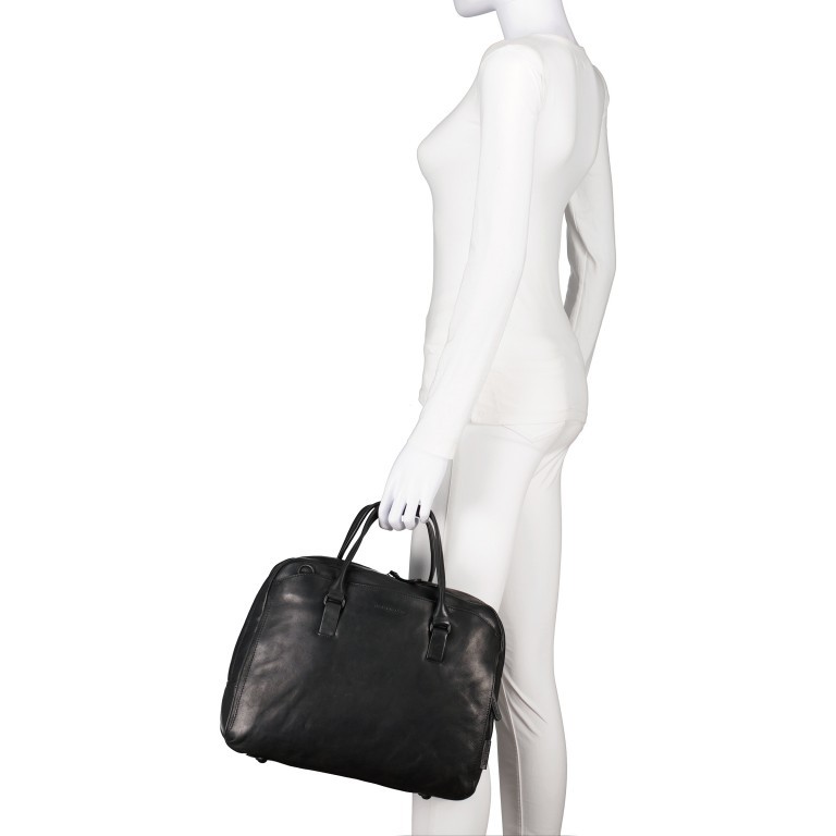 Aktentasche Grandma's Luxury Club Mrs. Quince Pie mit Laptopfach 13 Zoll Caramel, Farbe: cognac, Marke: Aunts & Uncles, EAN: 4250394987678, Abmessungen in cm: 35x29.5x11, Bild 3 von 7
