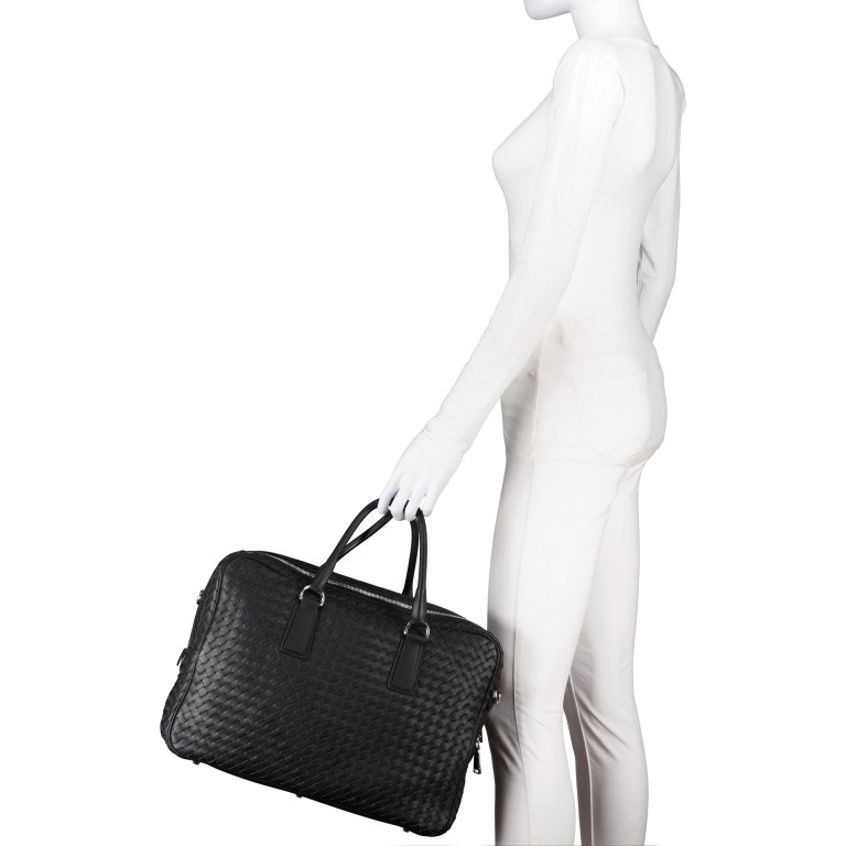 Aktentasche Busy Business Shopper Very Busy Black, Farbe: schwarz, Marke: Abro, EAN: 4061724090018, Abmessungen in cm: 40x29x15, Bild 4 von 7