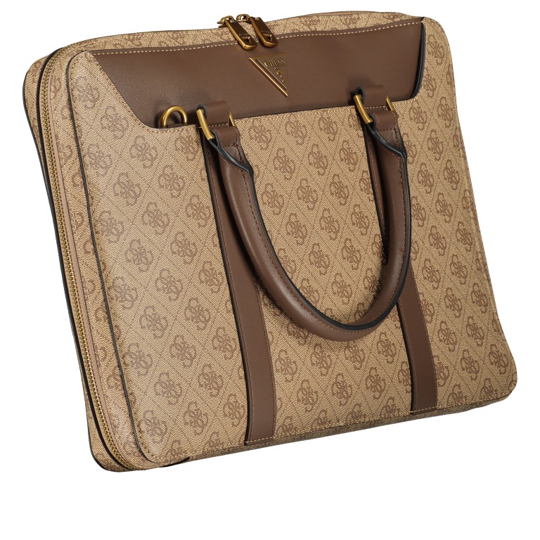 Aktentasche Vezzola Smart 4g-logo, Marke: Guess, Abmessungen in cm: 38x27x4, Bild 2 von 7