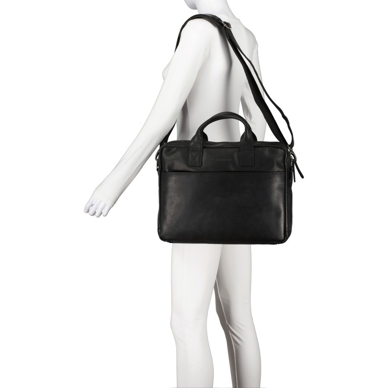 Aktentasche Frazer mit Laptopfach 15 Zoll, Marke: The Chesterfield Brand, Abmessungen in cm: 38x29x10, Bild 4 von 9