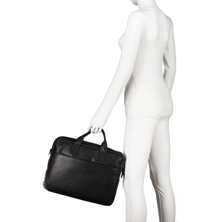 Aktentasche Frazer mit Laptopfach 15 Zoll, Marke: The Chesterfield Brand, Abmessungen in cm: 38x29x10, Bild 3 von 9