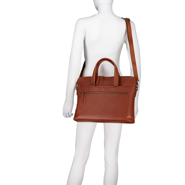 Aktentasche Elvas mit Laptopfach 15 Zoll Black, Farbe: schwarz, Marke: The Chesterfield Brand, EAN: 8719241125121, Abmessungen in cm: 40x31x8, Bild 5 von 8