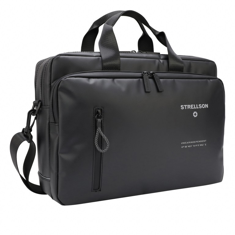 Aktentasche Stockwell 2.0 Briefbag Charles MHZ, Marke: Strellson, Abmessungen in cm: 39x28x13, Bild 2 von 7