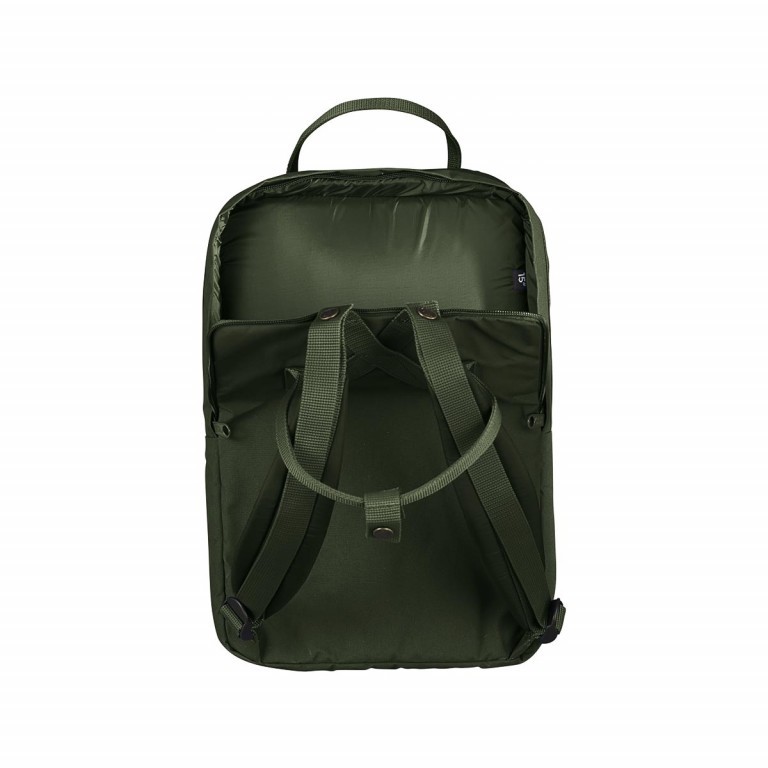 Rucksack Kånken Laptop 15 Zoll Black, Farbe: schwarz, Marke: Fjällräven, Abmessungen in cm: 40x28x16, Bild 3 von 7