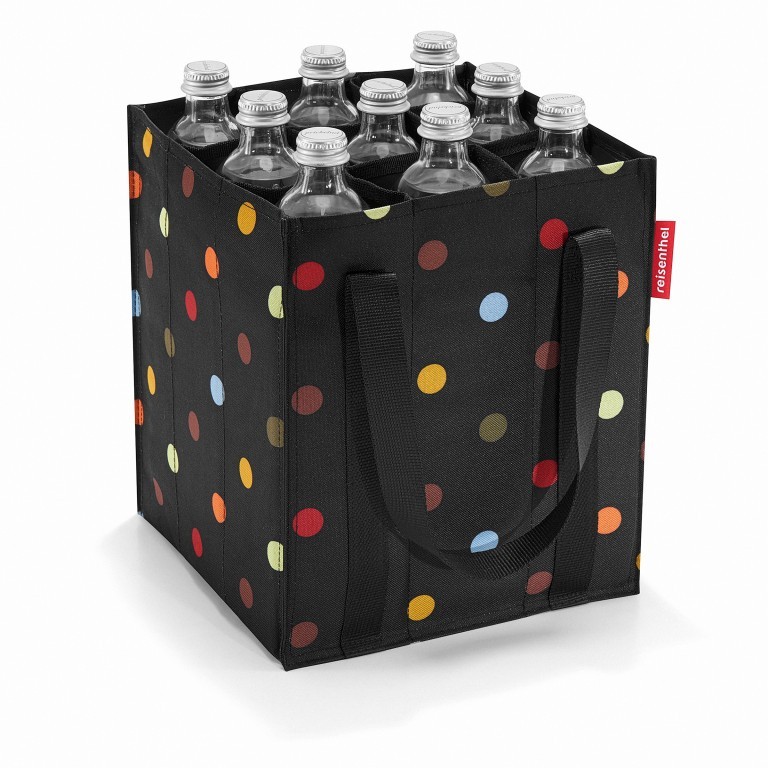 Flaschentasche Bottlebag Dots, Farbe: bunt, Marke: Reisenthel, EAN: 4012013580574, Abmessungen in cm: 24x28x24, Bild 1 von 1