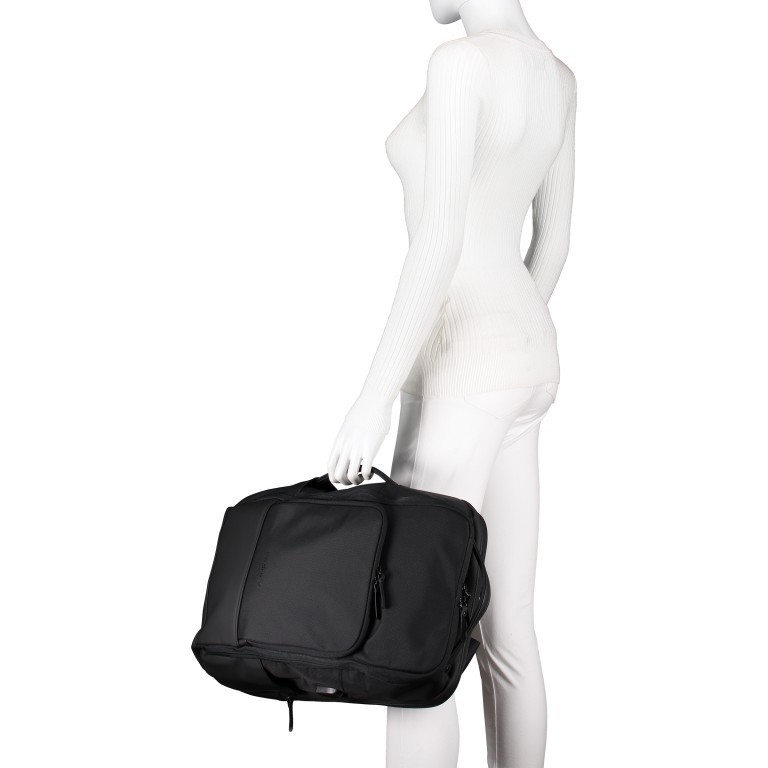 Rucksack RS41 USB-Port Black, Farbe: schwarz, Marke: Franky, EAN: 4251672722226, Abmessungen in cm: 27x45x12, Bild 4 von 11