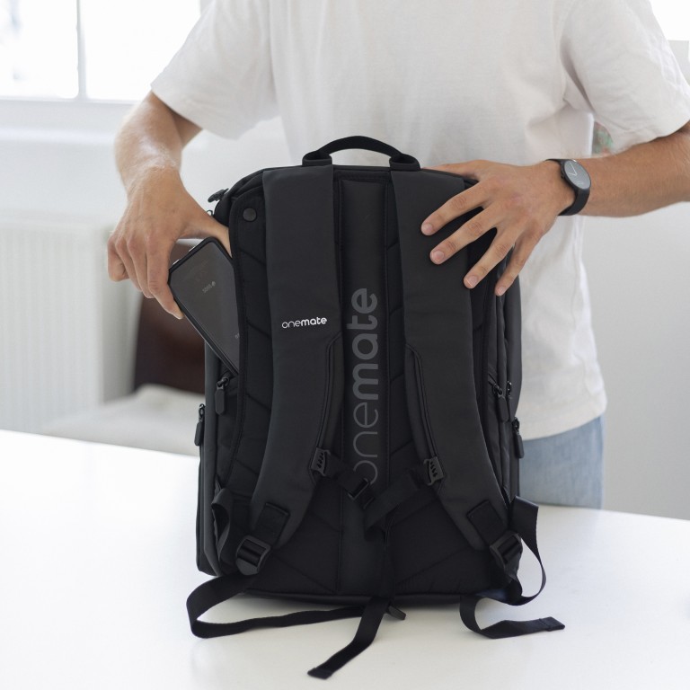 Rucksack Backpack Pro mit Laptopfach 17.3 Zoll Volumen 22 Liter, Marke: Onemate, Bild 9 von 9