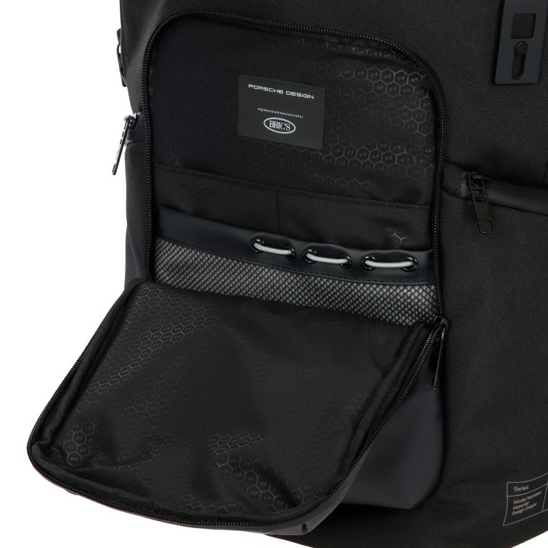Rucksack Urban Eco Backpack M2 mit Laptopfach 15 Zoll, Marke: Porsche Design, Abmessungen in cm: 33x43x17, Bild 8 von 16