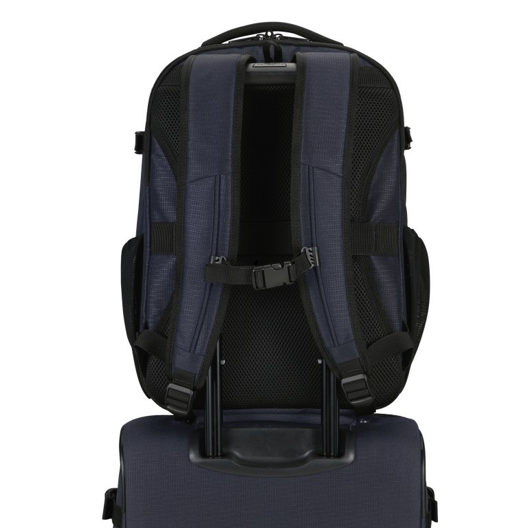 Rucksack Roader Backpack M mit Laptopfach 15.6 Zoll, Farbe: schwarz, grau, blau/petrol, grün/oliv, gelb, Marke: Samsonite, Abmessungen in cm: 33x44x23, Bild 6 von 9