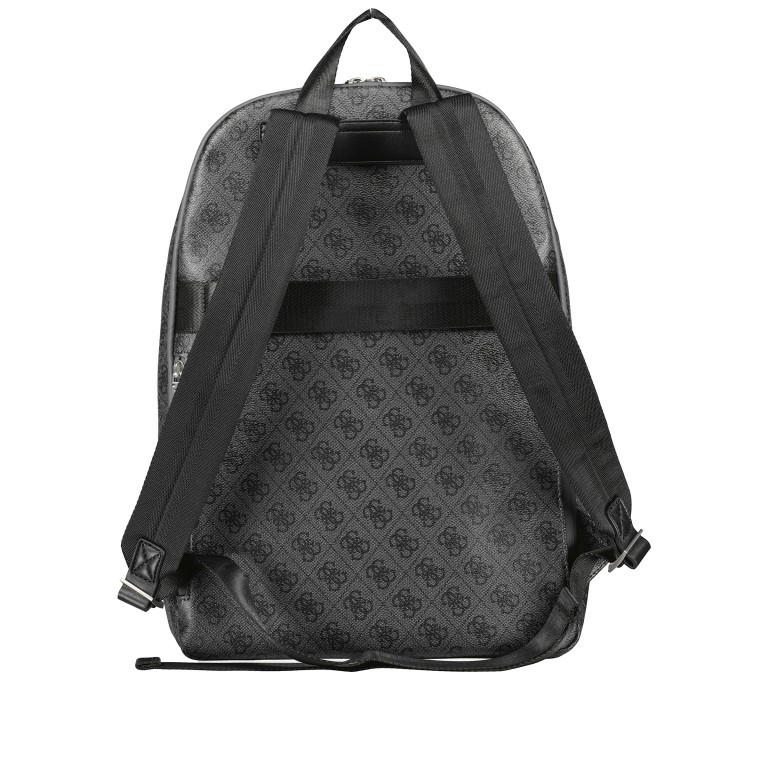 Rucksack Vezzola mit Laptopfach 14 Zoll, Farbe: schwarz, braun, grün/oliv, Marke: Guess, Abmessungen in cm: 31x43.5x20, Bild 3 von 7