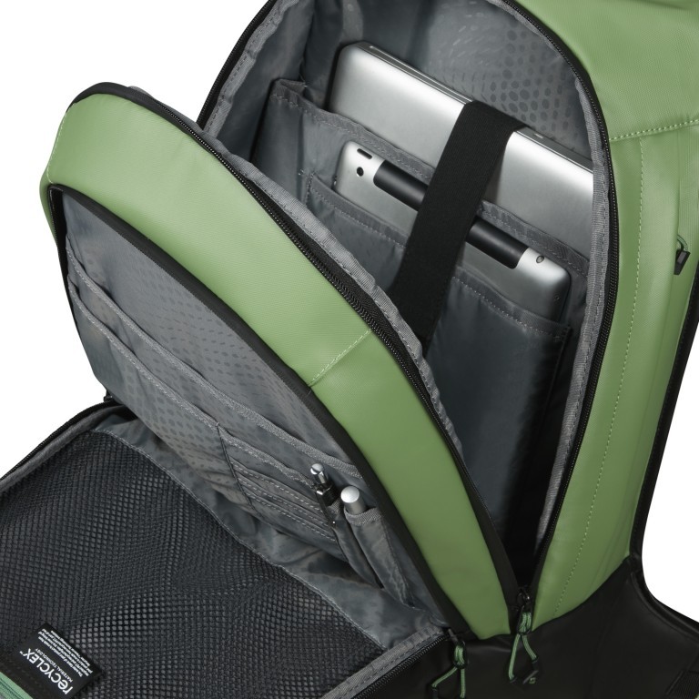 Rucksack Ecodiver Laptop Backpack L mit Laptopfach 17.3 Zoll Clay, Farbe: orange, Marke: Samsonite, EAN: 5400520331540, Abmessungen in cm: 35x48x23, Bild 8 von 13