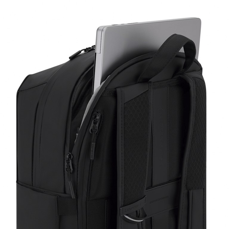 Rucksack Oslo, Farbe: schwarz, grau, Marke: Kapten & Son, Abmessungen in cm: 29x45x13, Bild 9 von 11