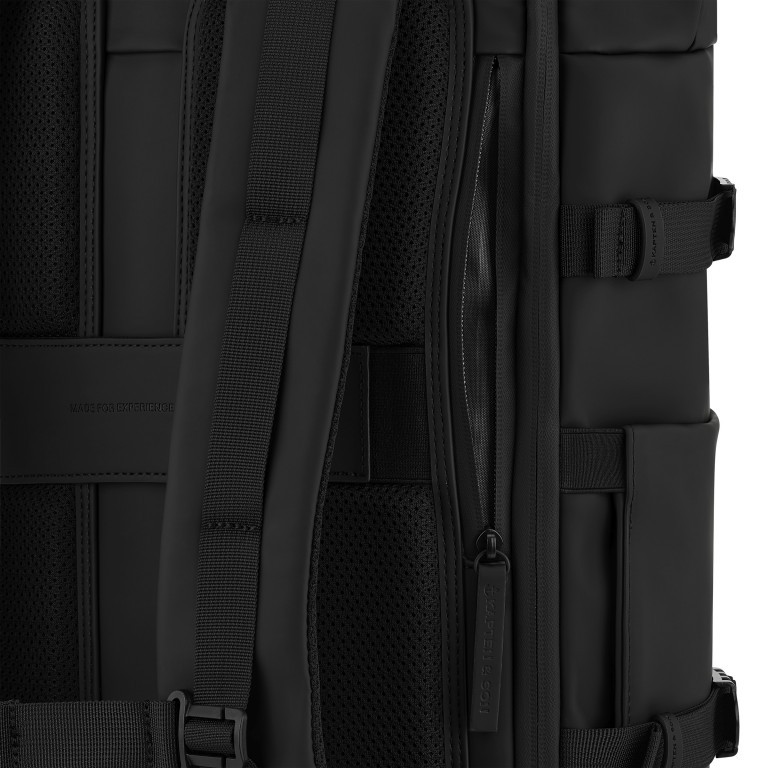 Rucksack Helsinki Pro, Farbe: schwarz, grau, blau/petrol, Marke: Kapten & Son, Abmessungen in cm: 30x52x15.5, Bild 9 von 10