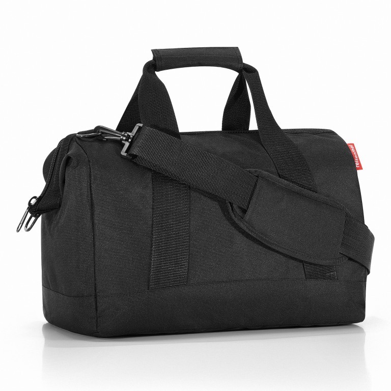 Reisetasche Allrounder M Black, Farbe: schwarz, Marke: Reisenthel, EAN: 4012013529115, Abmessungen in cm: 40x33.5x24, Bild 1 von 2