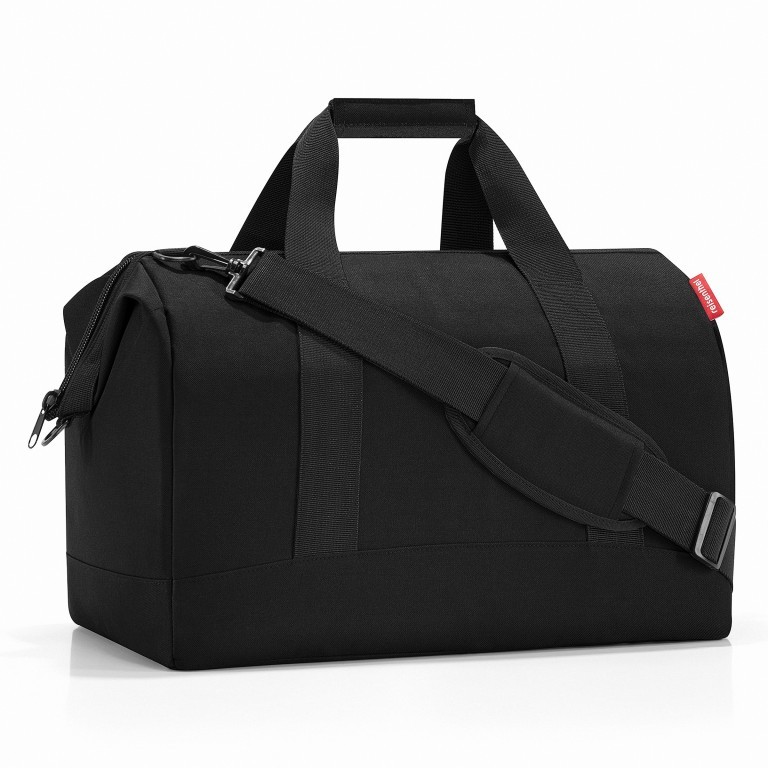 Reisetasche Allrounder L Black, Farbe: schwarz, Marke: Reisenthel, EAN: 4012013529146, Abmessungen in cm: 48x39.5x29, Bild 1 von 2