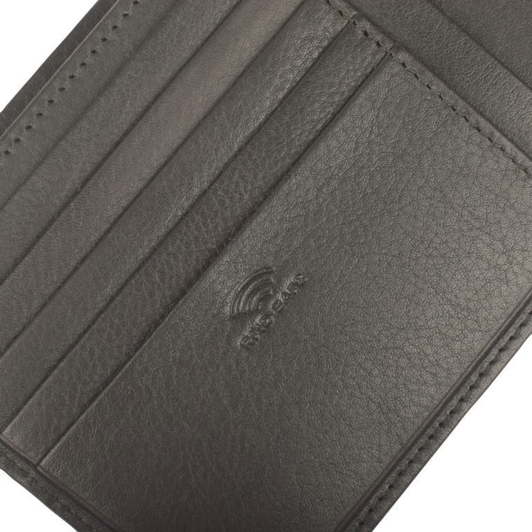 Geldbörse Hundsbach Gilbrecht mit RFID-Schutz Schwarz, Farbe: schwarz, Marke: Maitre, EAN: 4053533584321, Abmessungen in cm: 11.5x9.5x0.8, Bild 4 von 5