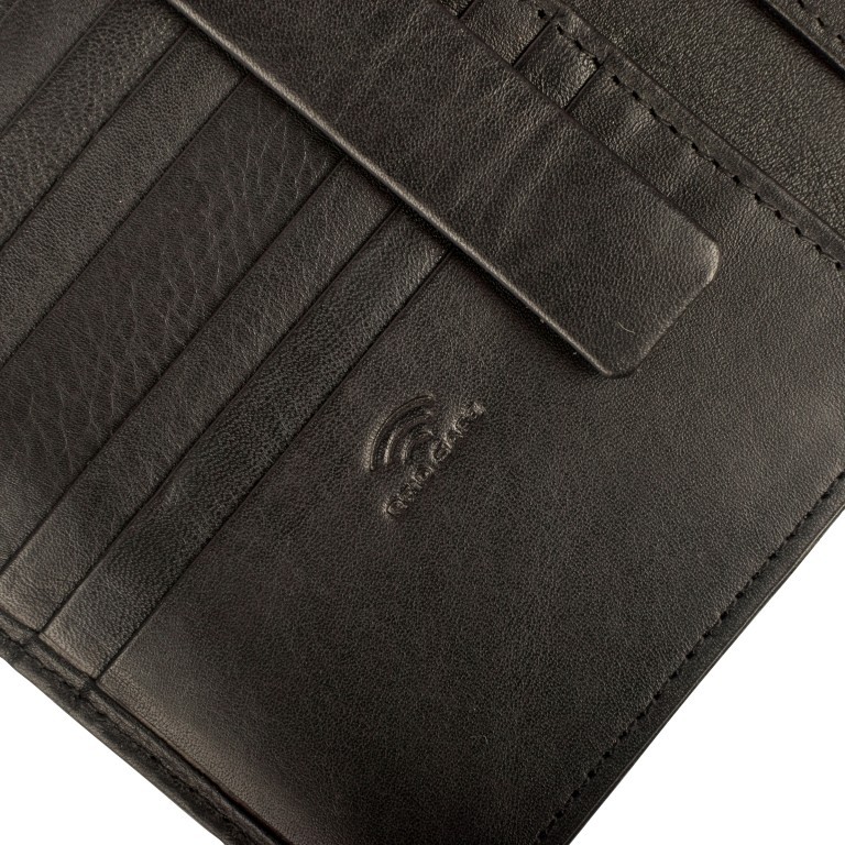 Geldbörse Hundsbach Hamlet mit RFID-Schutz Schwarz, Farbe: schwarz, Marke: Maitre, EAN: 4053533584314, Abmessungen in cm: 10x12.3x1.5, Bild 4 von 5