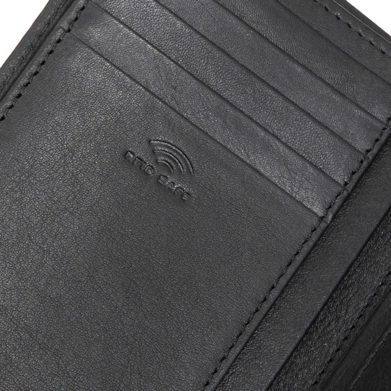 Brieftasche Hundsbach Aro mit RFID-Schutz Schwarz, Farbe: schwarz, Marke: Maitre, EAN: 4053533584383, Abmessungen in cm: 9x12.5x2, Bild 5 von 5