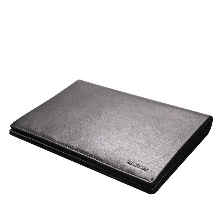 Brieftasche Hundsbach Aigwan mit RFID-Schutz Schwarz, Farbe: schwarz, Marke: Maitre, EAN: 4053533584390, Abmessungen in cm: 12x17x1.5, Bild 2 von 6