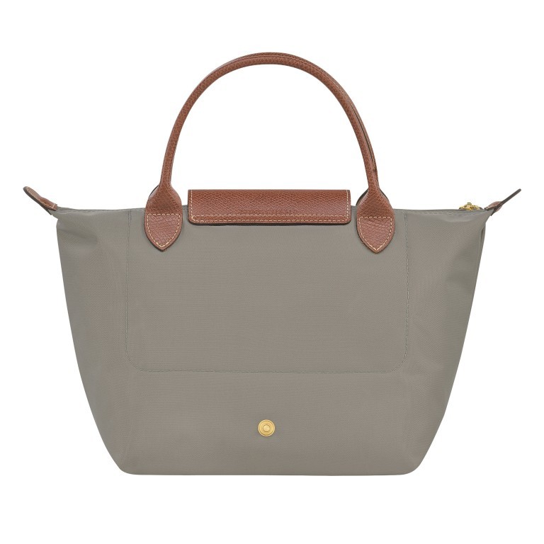 Handtasche Le Pliage Handtasche S Grau, Farbe: grau, Marke: Longchamp, EAN: 3597922208821, Abmessungen in cm: 23x22x14, Bild 3 von 5