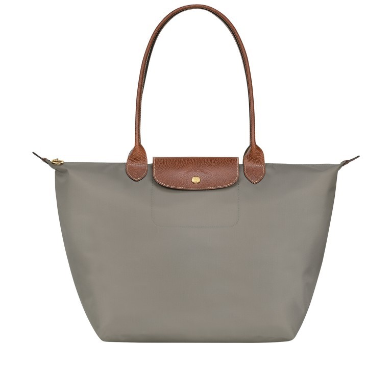 Shopper Le Pliage Shopper L 089-1899 Grau, Farbe: grau, Marke: Longchamp, EAN: 3597922209446, Abmessungen in cm: 31x30x19, Bild 1 von 5