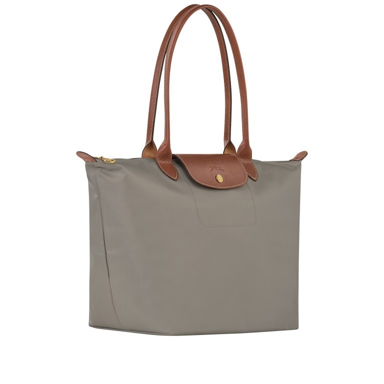 Shopper Le Pliage Shopper L 089-1899 Grau, Farbe: grau, Marke: Longchamp, EAN: 3597922209446, Abmessungen in cm: 31x30x19, Bild 2 von 5