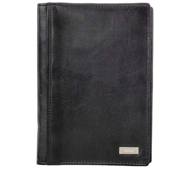 Brieftasche Fusto Adalbrecht passend für Impf- und Reisepass Schwarz, Farbe: schwarz, Marke: Maitre, EAN: 4006053602563, Abmessungen in cm: 12x17x2, Bild 1 von 5
