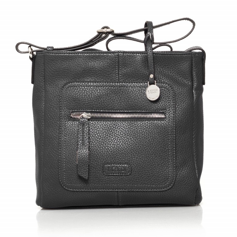 Tasche 309-3565 Schwarz, Farbe: schwarz, Marke: L.Credi, Abmessungen in cm: 25x26x3, Bild 1 von 5